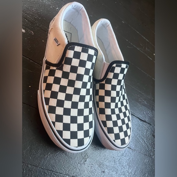Vans Other - Vans Checkerboard Slip-On Sneakers